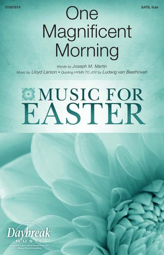 Product Cover for One Magnificent Morning  Daybreak Easter Choral Octavo by Hal Leonard