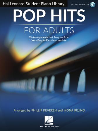 Cover for Pop Hits for Adults : Educational Piano Library by Hal Leonard