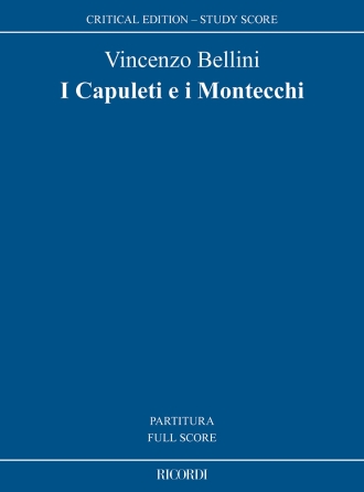 Product Cover for I Capuleti e I Montecchi Critical edition by Claudio ToscaniOrchestra Study Score CRITICAL EDITIONS Softcover by Hal Leonard