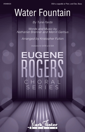 Cover for Water Fountain : Mark Foster by Hal Leonard