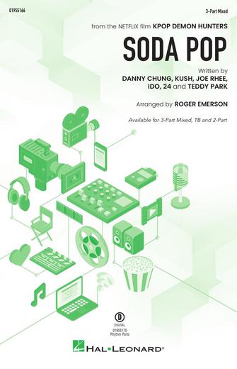 Product Cover for Soda Pop from KPop Demon Hunters Pop Choral Series Octavo by Hal Leonard
