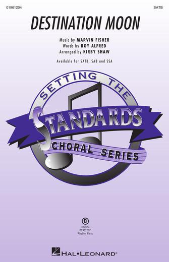 Cover for Destination Moon : Jazz Chorals by Hal Leonard