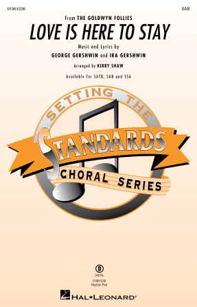 Cover for Love Is Here To Stay : Jazz Chorals by Hal Leonard