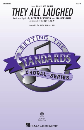 Product Cover for They All Laughed  Jazz Chorals Octavo by Hal Leonard