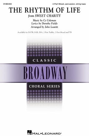 Product Cover for The Rhythm of Life from Sweet Charity Broadway Choral Octavo by Hal Leonard