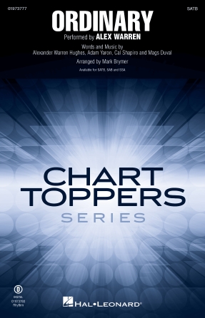 Cover for Ordinary : Pop Choral Series by Hal Leonard