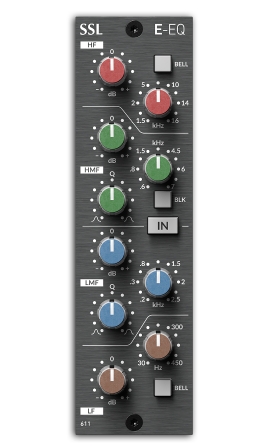Solid State Logic 611EQ 500 Series Parametric Equalizer - Unique ...