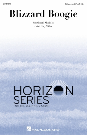 Cover for Blizzard Boogie : Horizon for Beginning Choirs by Hal Leonard
