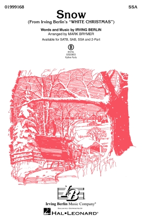 Snow : SSA : Mark Brymer : White Christmas : Sheet Music : 01999168 : 196288374732