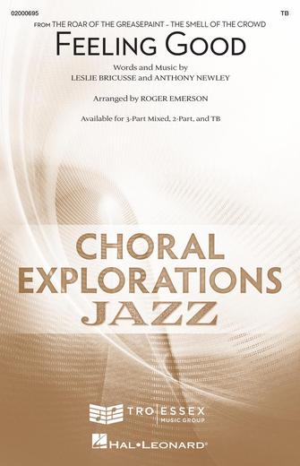 Product Cover for Feeling Good (from The Roar of the Greasepaint-The Smell of the Crowd)  Choral Exploration Octavo by Hal Leonard
