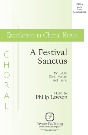 A Festival Sanctus : SATB : Philip Lawson : Philip Lawson : Sheet Music : 02006461 : 196288376637