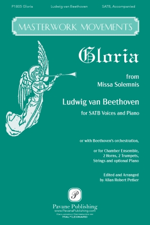 Gloria From Missa Solemnis : SATB : Ludwig van Beethoven : Ludwig van Beethoven : Sheet Music : 02006464 : 196288376668