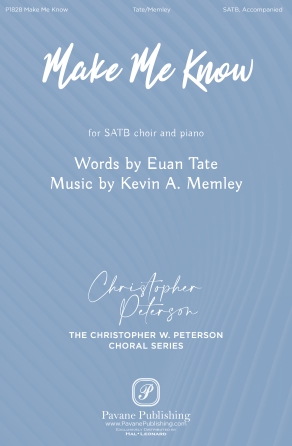 Product Cover for Make Me Know  Pavane Choral Octavo by Hal Leonard
