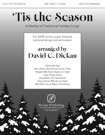 'Tis the Season : SATB : David C. Dickau : Book/Online Audio : 02006500 : 196288377009