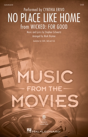 Cover for No Place Like Home : Pop Choral Series by Hal Leonard