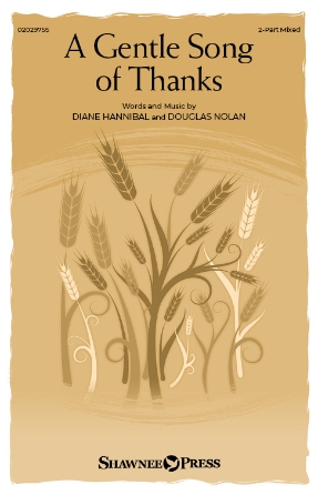 Product Cover for A Gentle Song Of Thanks  Shawnee Sacred Octavo by Hal Leonard