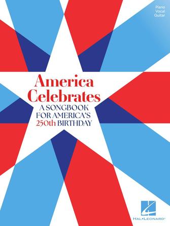 Cover for America Celebrates : Piano/Vocal/Guitar Songbook by Hal Leonard