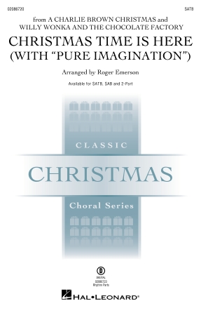Product Cover for Christmas Time Is Here (with “Pure Imagination”)  Secular Christmas Choral Octavo by Hal Leonard