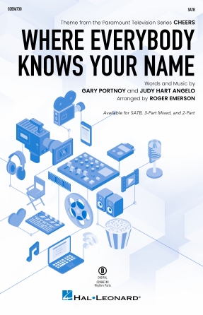 Cover for Where Everybody Knows Your Name : Pop Choral Series by Hal Leonard