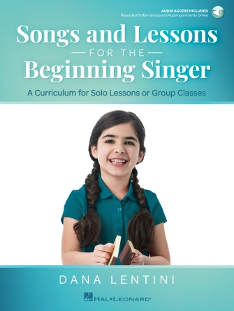 Cover for Songs and Lessons for the Beginning Singer : Vocal Collection by Hal Leonard