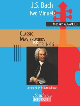 Cover for Two Minuets, BWV 812 (from Anna Magdalena Bach) : Southern Music Strings by Hal Leonard