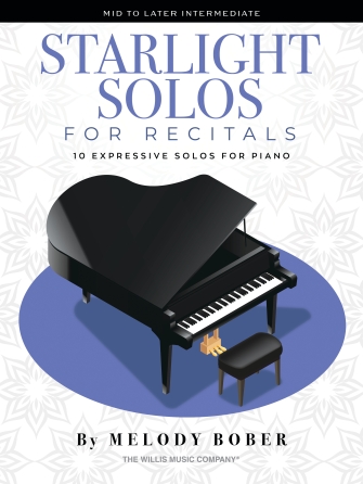Product Cover for Starlight Solos for Recitals 10 Expressive Solos for Piano Willis Softcover by Hal Leonard