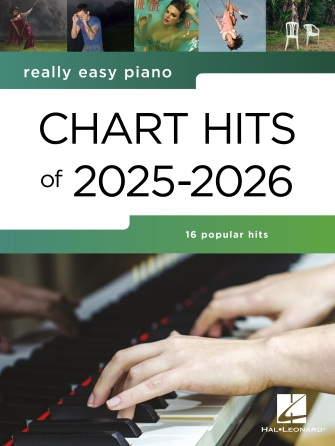 Cover for Really Easy Piano: Chart Hits of 2025-2026 : Really Easy Piano by Hal Leonard