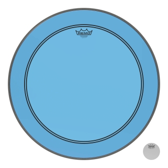 Bass, Powerstroke 3, Colortone, 22 Diameter, Blue