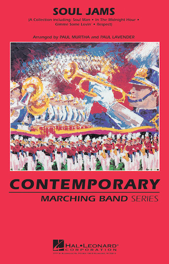 Product Cover for Soul Jams  Contemporary Marching Band Softcover by Hal Leonard