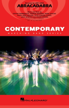 Cover for Abracadabra : Contemporary Marching Band by Hal Leonard