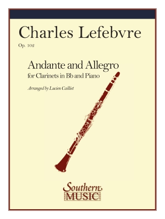 Product Cover for Andante and Allegro Clarinet Southern Music Woodwind  by Hal Leonard