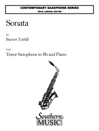 Product Cover for Sonata Op. 56 Tenor Sax Southern Music Woodwind  by Hal Leonard