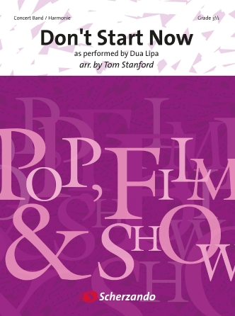 Product Cover for Don't Start Now  Scherzando Concert Band  by Hal Leonard
