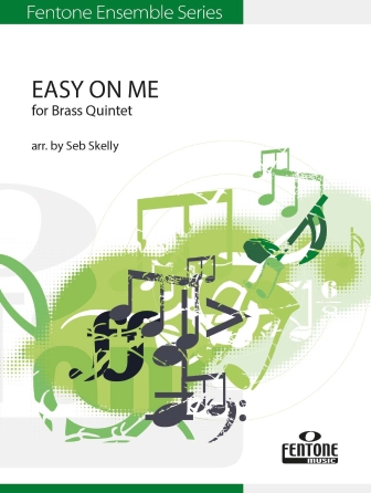 Product Cover for Easy On Me for Brass Quintet BRASS QUINTET Softcover by Hal Leonard