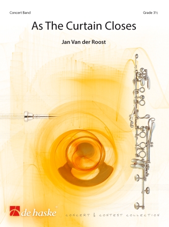 Product Cover for As the Curtain Closes  De Haske Concert Band  by Hal Leonard