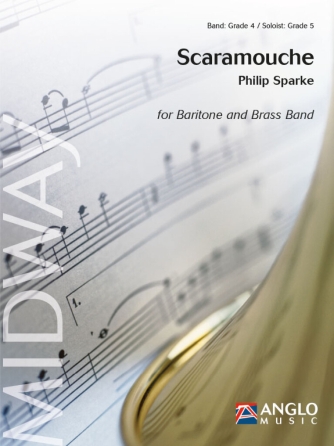 Product Cover for Scaramouche for Baritone and Brass Band, Grade 4Score and Parts Brass Band Softcover by Hal Leonard