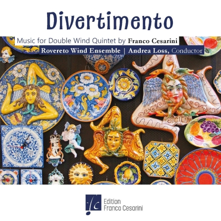 Product Cover for Divertimento CD Double Wind Quintet Editions Franco Cesarini Softcover by Hal Leonard