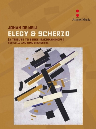 Product Cover for Elegy and Scherzo Cello and Wind OrchestraScore and Parts Amstel Music Softcover by Hal Leonard