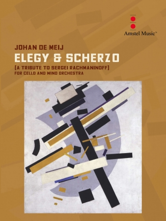 Product Cover for Elegy And Scherzo Cello and Wind Concert Band Grade 4Score and Parts Amstel Music  by Hal Leonard