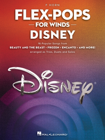 Product Cover for Flex-Pops for Winds - Disney F Horn Flex-Pops for Winds Softcover by Hal Leonard