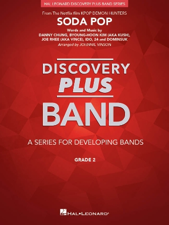 Product Cover for Soda Pop (from KPop Demon Hunters) Discovery Plus Concert Band Softcover by Hal Leonard