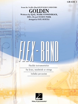 Product Cover for Golden (from KPop Demon Hunters) Flex-Band Grade 3  by Hal Leonard