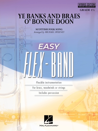 Product Cover for Ye Banks and Braes o' Bonnie Doon Hybrid Edition Flex-Band Grade 1  by Hal Leonard