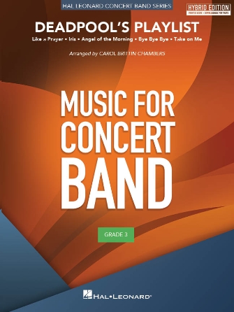 Product Cover for Deadpool's Playlist Hybrid Edition Young Concert Band Softcover Media Online by Hal Leonard