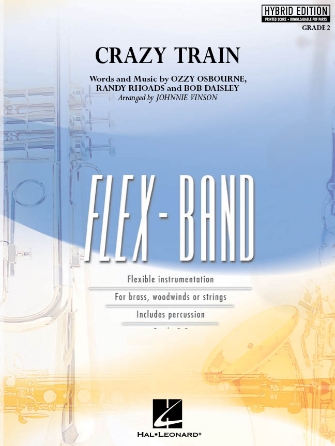 Cover for Crazy Train (hybrid Edition) : Flex-Band Grade 2 by Hal Leonard