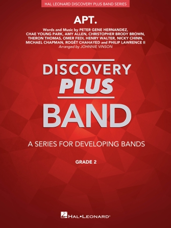 Cover for APT. : Discovery Plus Concert Band by Hal Leonard
