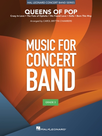 Cover for Queens Of Pop : Young Concert Band by Hal Leonard