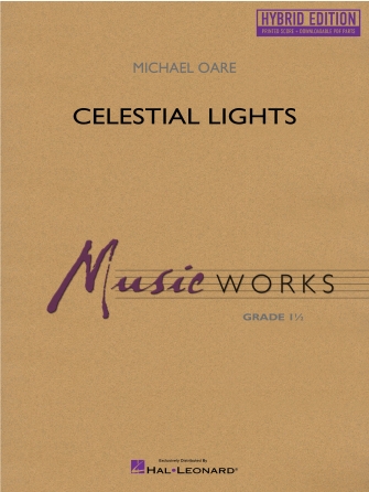 Product Cover for Celestial Lights (hybrid Edition)  MusicWorks Grade 1 Softcover Media Online by Hal Leonard