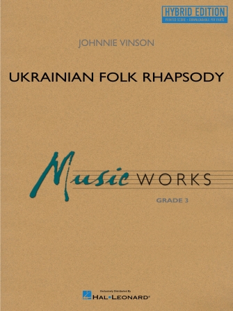 Product Cover for Ukrainian Folk Rhapsody (hybrid Edition)  MusicWorks Grade 3 Softcover Media Online by Hal Leonard