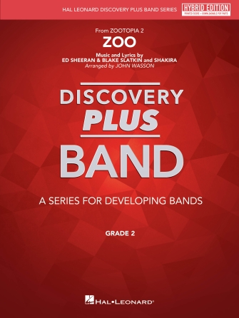 Cover for Zoo From <i>Zootopia 2</i> (Hybrid Edition) : Discovery Plus Concert Band by Hal Leonard
